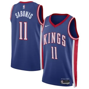 Splendido Sofisticato Domantas Sabonis Sacramento Kings Nike Unisex 2024/25 Swingman Player Jersey City Edition Blue per i devoti sostenitori