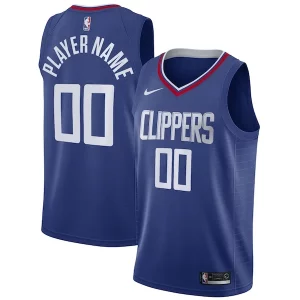 Robusto Accattivante Classico LA Clippers Nike 2020/21 Swingman Custom Jersey Icon Edition Royal per i devoti sostenitori