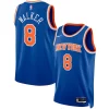 Fantastico Kemba Walker New York Knicks Nike Unisex Swingman Jersey Icon Edition Blue per i devoti sostenitori