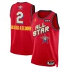 Trendy Shai Gilgeous Alexander Nike Unisex 2025 NBA All Star Game Swingman Player Jersey Red per i devoti sostenitori