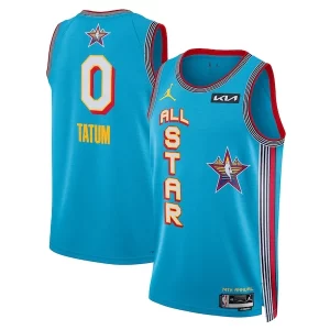 Fantastico Splendido Jayson Tatum Nike Unisex 2025 NBA All Star Game Swingman Player Jersey Light Blue per i devoti sostenitori