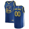 Classico Robusto Versatile Golden State Warriors Youth 2019/20 Fast Break Custom Replica Jersey Royal Icon Edition per i devoti sostenitori