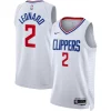 Resistente Sofisticato Kawhi Leonard LA Clippers Nike Unisex Swingman Jersey Association Edition White/Royal per i devoti sostenitori