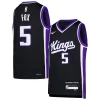 Versatile De'Aaron Fox Sacramento Kings Nike Youth Swingman Jersey Icon Edition Purple per i devoti sostenitori