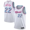 Prestigioso Classico Splendido Jimmy Butler Miami Heat Nike Unisex 2024/25 Swingman Player Jersey City Edition White per i devoti sostenitori