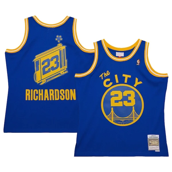 Stupendo Robusto Jason Richardson Golden State Warriors 2004/05 Hardwood Classics Swingman Jersey Royal per i devoti sostenitori
