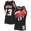 Carino Lussuoso Delizioso Steve Nash Phoenix Suns 1996/97 Hardwood Classics NBA 75th Anniversary Diamond Swingman Jersey Black per i devoti sostenitori