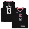 Cool Robusto Paul George LA Clippers Jordan Brand Preschool 2020/21 Fast Break Replica Jersey Statement Edition Black per i devoti sostenitori