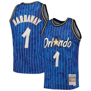 Prestigioso Bellissimo Penny Hardaway Orlando Magic Hardwood Classics 1994/95 Lunar New Year Swingman Jersey Blue per i devoti sostenitori