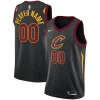 Meraviglioso Cleveland Cavaliers Nike Swingman Custom Jersey Black Statement Edition per i devoti sostenitori