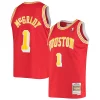 Raffinato Stupendo Tracy McGrady Houston Rockets 2001/02 Hardwood Classics Swingman Jersey Red per i devoti sostenitori