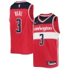 Raffinato Incantevole Bradley Beal Washington Wizards Nike Youth 2021/22 Diamond Swingman Jersey Icon Edition Red per i devoti sostenitori