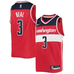 Raffinato Incantevole Bradley Beal Washington Wizards Nike Youth 2021/22 Diamond Swingman Jersey Icon Edition Red per i devoti sostenitori