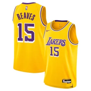 Fantastico Austin Reaves Los Angeles Lakers Nike Youth Swingman Jersey Icon Edition Gold per i devoti sostenitori