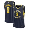 Prestigioso T.J. McConnell Indiana Pacers Fast Break Replica Player Jersey Icon Edition Navy per i devoti sostenitori