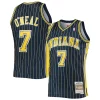 Delizioso Jermaine O'Neal Indiana Pacers 2003/04 Hardwood Classics Swingman Jersey Navy per i devoti sostenitori