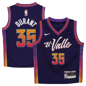 Comodo Meraviglioso Kevin Durant Phoenix Suns Nike Toddler 2023/24 Swingman Replica Jersey City Edition Purple per i devoti sostenitori
