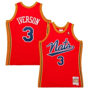 Elegante Carino Allen Iverson Philadelphia 76ers 2004/05 Hardwood Classics Swingman Jersey Red per i devoti sostenitori