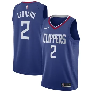 Pratico Duraturo Bellissimo Kawhi Leonard LA Clippers Nike 2019/20 Swingman Jersey Blue Icon Edition per i devoti sostenitori