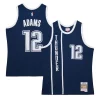 Incantevole Carino Steven Adams Oklahoma City Thunder Hardwood Classics Swingman Jersey Navy per i devoti sostenitori