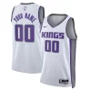 Moderno Meraviglioso Pratico Sacramento Kings Nike Unisex 2022/23 Swingman Custom Jersey White Association Edition per i devoti sostenitori