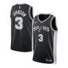 Resistente Elegante Keldon Johnson San Antonio Spurs Nike Unisex Swingman Jersey Icon Edition Black/White per i devoti sostenitori
