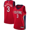 Cool Moderno Pratico C.J. McCollum New Orleans Pelicans Jordan Brand Youth Swingman Jersey Statement Edition Red per i devoti sostenitori