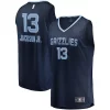 Prestigioso Carino Jaren Jackson Jr. Memphis Grizzlies Replica Fast Break Jersey Navy Icon Edition per i devoti sostenitori