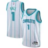 Bellissimo LaMelo Ball Charlotte Hornets Nike Youth Swingman Jersey Association Edition White per i devoti sostenitori