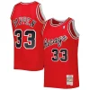 Fantastico Classico Scottie Pippen Chicago Bulls Hardwood Classics 2003 04 Swingman Jersey Red per i devoti sostenitori