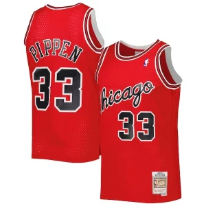 Fantastico Classico Scottie Pippen Chicago Bulls Hardwood Classics 2003 04 Swingman Jersey Red per i devoti sostenitori