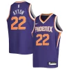 Eccezionale Gorgeous Meraviglioso Deandre Ayton Phoenix Suns Nike Youth Swingman Jersey Icon Edition Purple/White per i devoti sostenitori