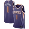 Trendy Devin Booker Phoenix Suns Nike Unisex Swingman Jersey Icon Edition Purple/White per i devoti sostenitori