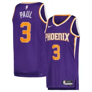 Bellissimo Chris Paul Phoenix Suns Nike Unisex Swingman Jersey Icon Edition Purple/White  per i devoti sostenitori
