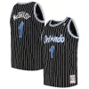 Robusto Fantastico Moderno Tracy McGrady Orlando Magic 2003/04 Big & Tall Hardwood Classics Swingman Jersey Black/Blue per i devoti sostenitori