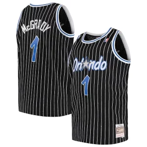 Robusto Fantastico Moderno Tracy McGrady Orlando Magic 2003/04 Big & Tall Hardwood Classics Swingman Jersey Black/Blue per i devoti sostenitori