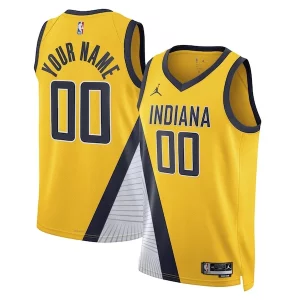 Ottimo Moderno Classico Indiana Pacers Jordan Brand Unisex 2022/23 Swingman Custom Jersey Statement Edition Yellow per i devoti sostenitori