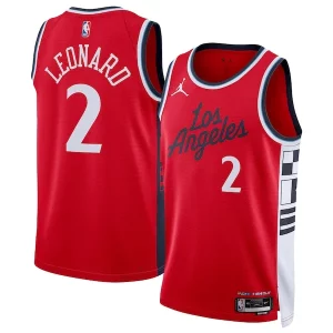 Stupendo Pratico Gorgeous Kawhi Leonard LA Clippers Jordan Brand Unisex 2024/25 Swingman Jersey Statement Edition Red per i devoti sostenitori