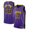 Classico Los Angeles Lakers Jordan Brand Unisex 2022/23 Swingman Custom Jersey Statement Edition Purple per i devoti sostenitori