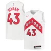 Ottimo Prestigioso Raffinato Pascal Siakam Toronto Raptors Nike Youth Swingman Jersey Association Edition White/Red per i devoti sostenitori