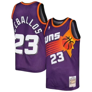Magnifico Pratico Splendido Cedric Ceballos Phoenix Suns 1992/93 Hardwood Classics Swingman Jersey Purple per i devoti sostenitori