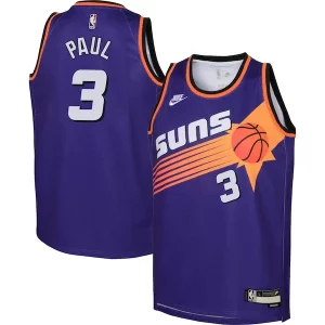 Prestigioso Resistente Chris Paul Phoenix Suns Nike Youth 2022/23 Swingman Jersey Purple Classic Edition per i devoti sostenitori