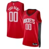 Sofisticato Moderno Houston Rockets Nike 2021/22 Diamond Swingman Custom Jersey Icon Edition Red per i devoti sostenitori
