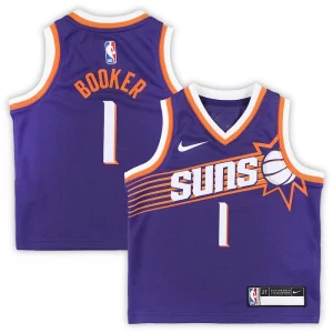 Eccezionale Devin Booker Phoenix Suns Nike Toddler Swingman Player Jersey Icon Edition Purple per i devoti sostenitori