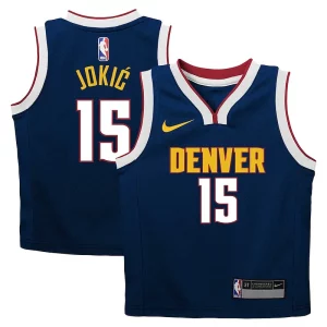 Robusto Resistente Delizioso Nikola Jokic Denver Nuggets Nike Toddler Swingman Player Jersey Icon Edition Navy per i devoti sostenitori