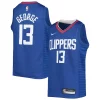 Duraturo Stupendo Robusto Paul George LA Clippers Nike Youth 2021/22 Diamond Swingman Jersey Icon Edition Royal per i devoti sostenitori