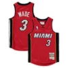 Robusto Ottimo Dwyane Wade Miami Heat Preschool 2005 06 Hardwood Classics Player Jersey Red per i devoti sostenitori