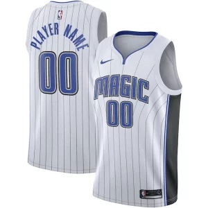 Cool Gorgeous Orlando Magic Nike 2020/21 Swingman Custom Jersey Association Edition White per i devoti sostenitori