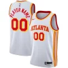 Raffinato Eccezionale Atlanta Hawks Nike 2020/21 Swingman Custom Jersey Association Edition White per i devoti sostenitori