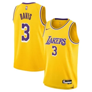 Stupendo Fantastico Moderno Anthony Davis Los Angeles Lakers Nike Youth Swingman Jersey Icon Edition Gold per i devoti sostenitori